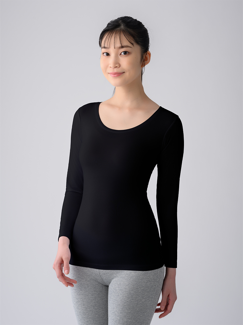 ReD バイタルテック Uネックインナー長袖 ブラック L ブラック L