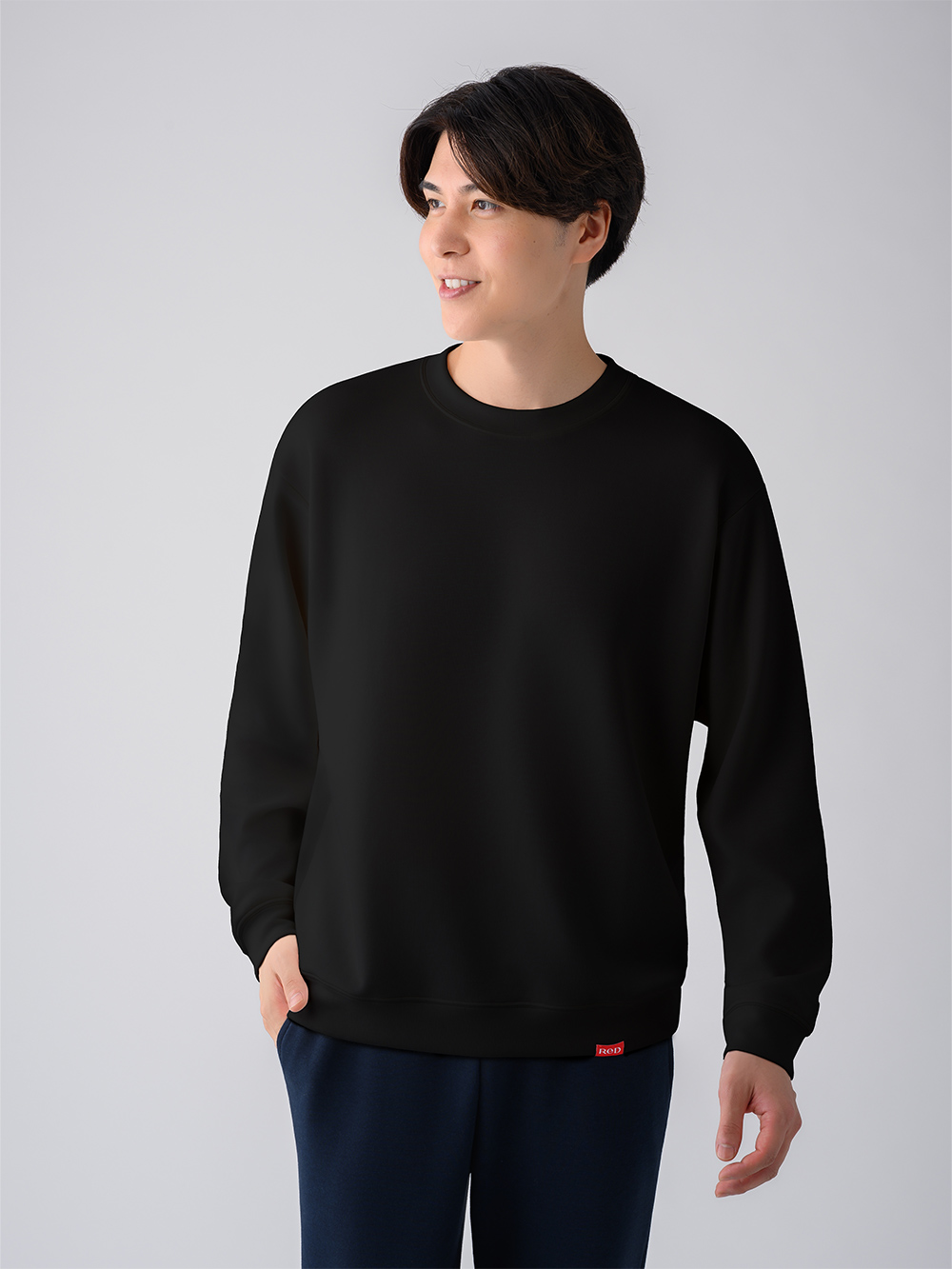 モデル:180cm / Lサイズ着用