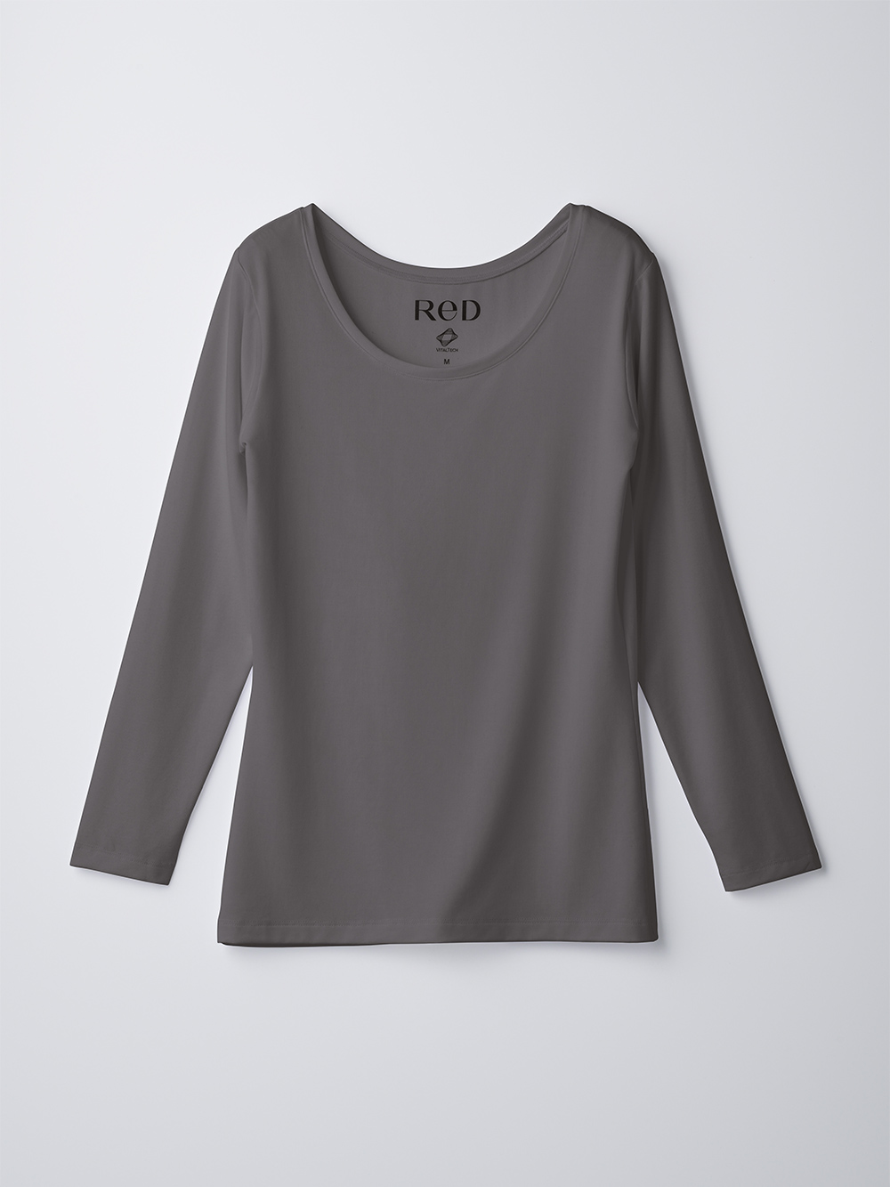 ReD バイタルテック Uネックインナー長袖 M グレー