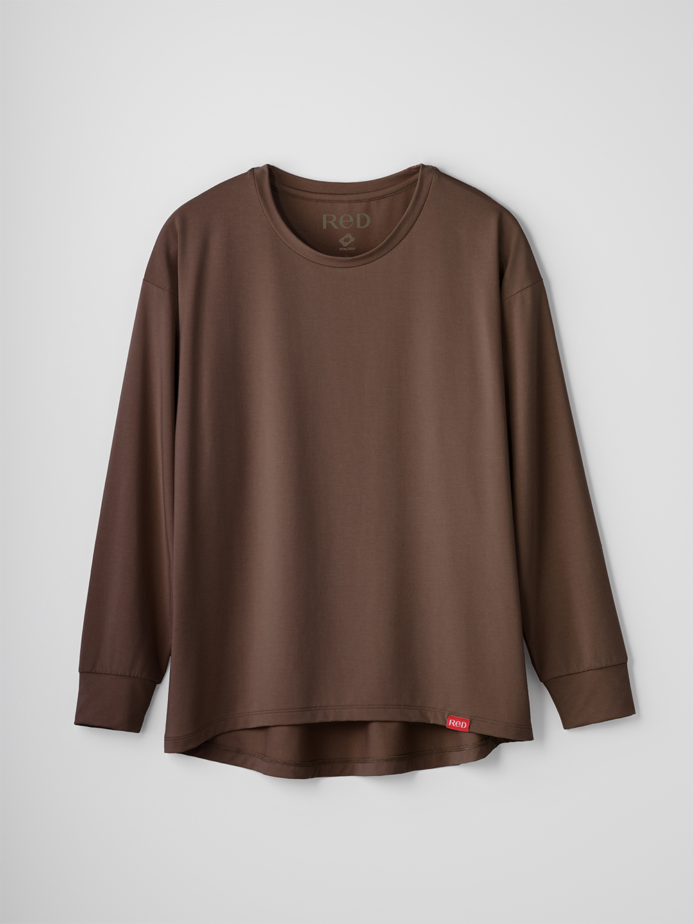 ReD ぐっすりパジャマ ベーシック プルオーバー長袖【女性用】 M ブラウン