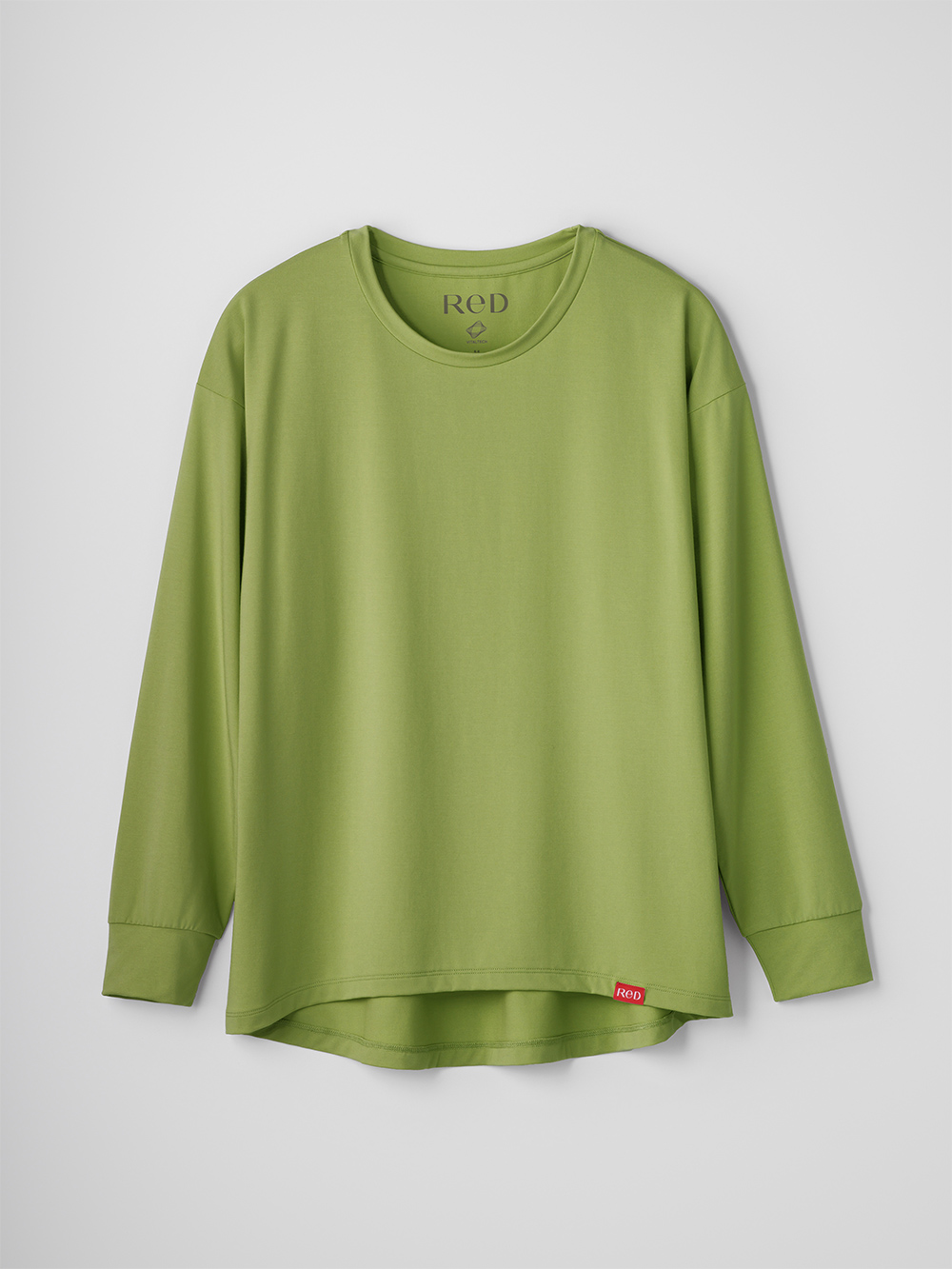 ReD ぐっすりパジャマ ベーシック プルオーバー長袖【女性用】 M オリーブ