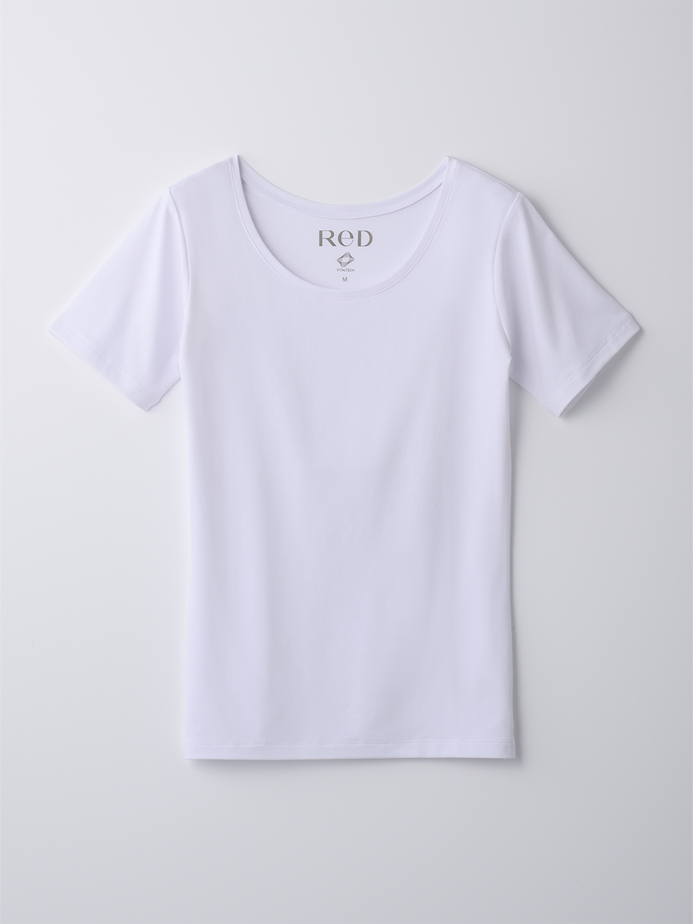 ReD バイタルテック Uネックインナー半袖 ホワイト M