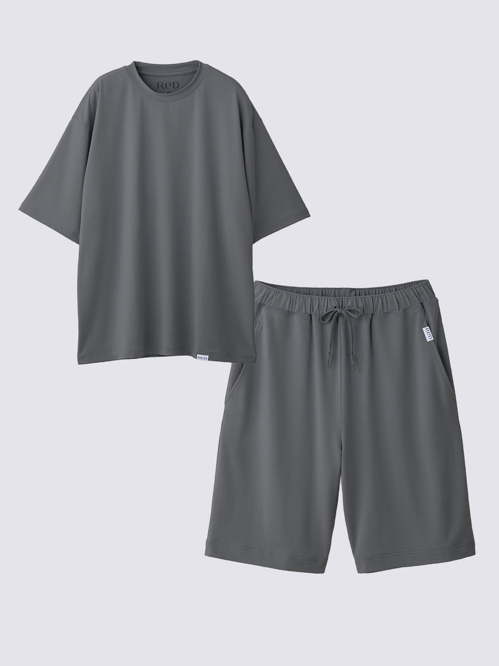 ReD バイタルテック スリープ プルオーバー半袖 グレー L 上下セット