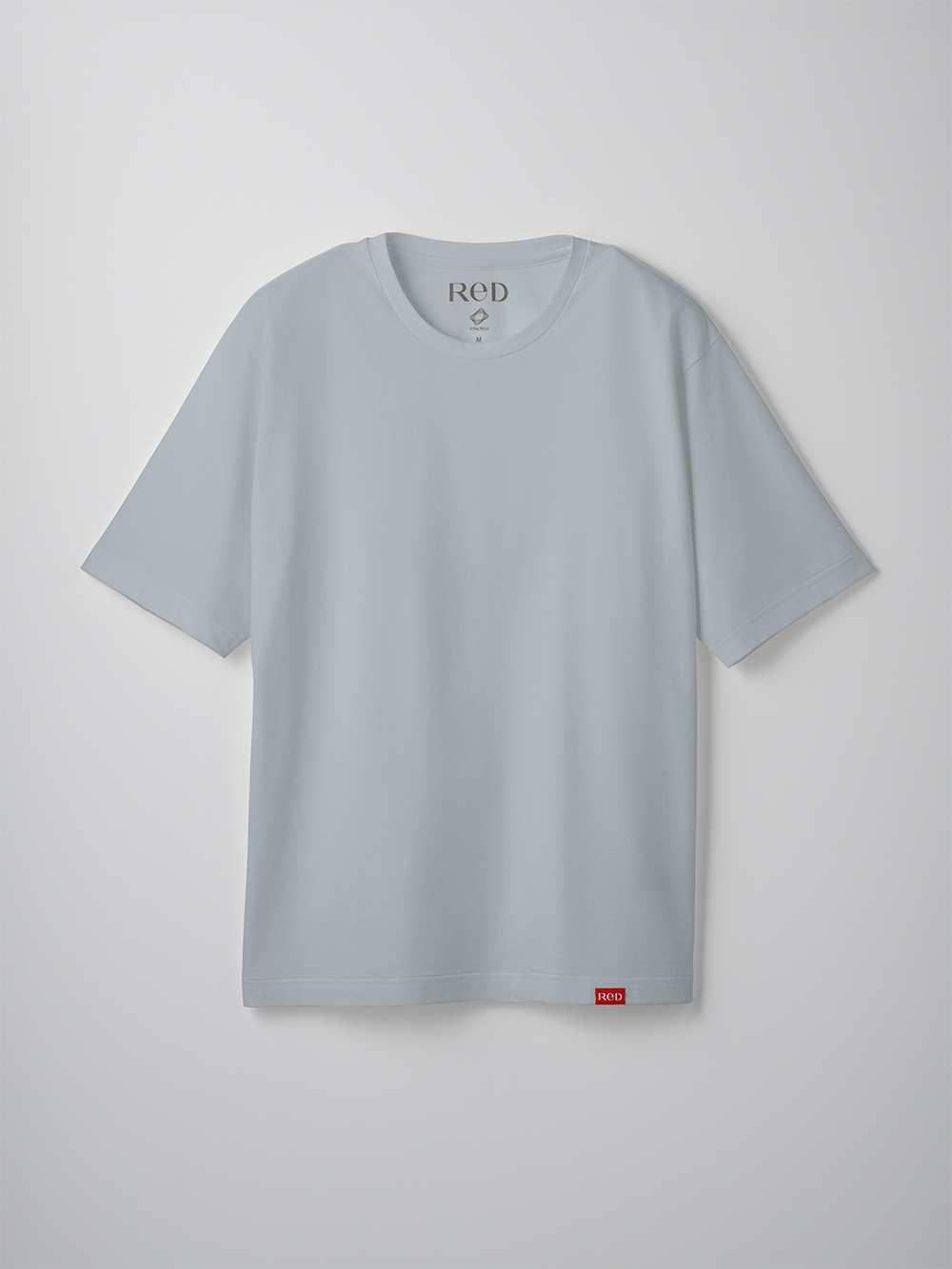 ReD バイタルテック コットン クルーネック半袖 ブルーグレー L