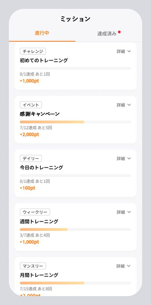 モチベーションアップ