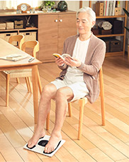 敬老の日に、SIXPADを。