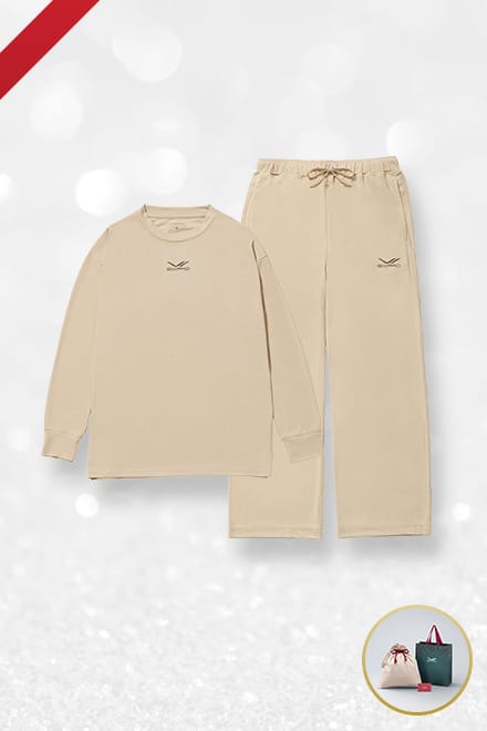 リカバリーウェアスリープ 上下 ギフト巾着バッグセット