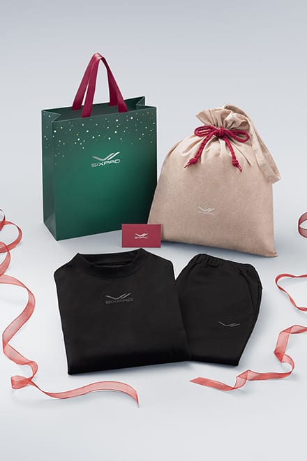 リカバリーウェア 上下 ギフト巾着バッグセット