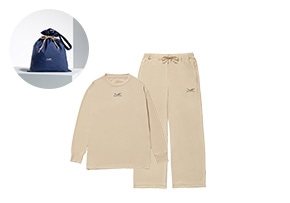 リカバリーウェア スリープ上下巾着セット