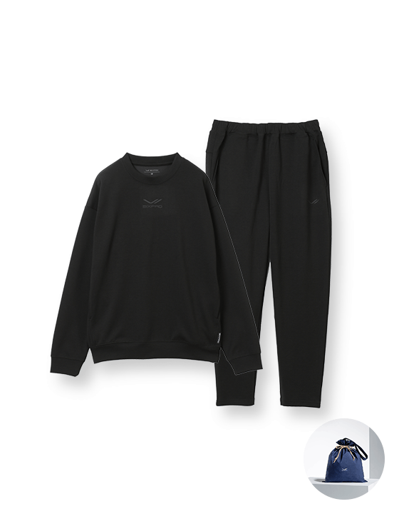 リカバリーウェア 上下 ギフト巾着バッグセット