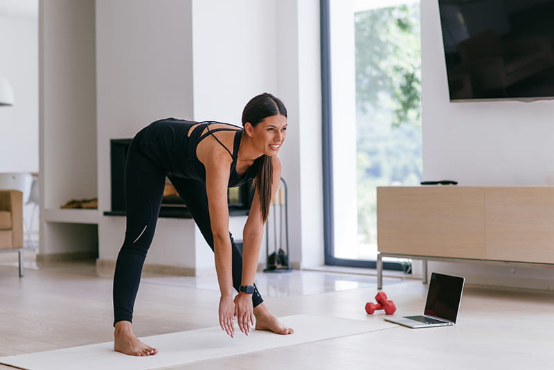 簡単なストレッチを習慣化する