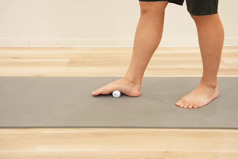 足裏の筋膜リリース