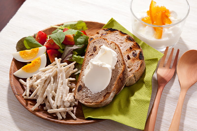 バランスの良い食事を摂る