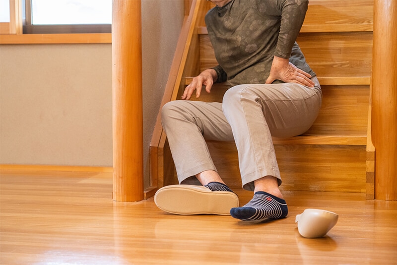 高齢者の転倒は命にかかわることもある