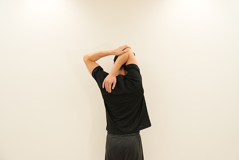 肩まわりのストレッチ
