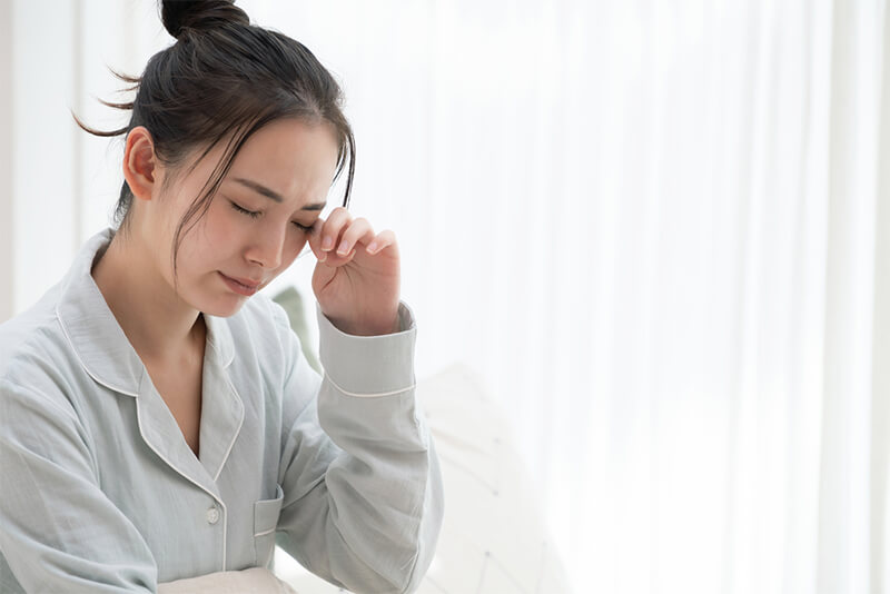 寝不足・寝すぎは身体に影響を与える