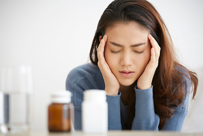 健康に悪影響を及ぼす