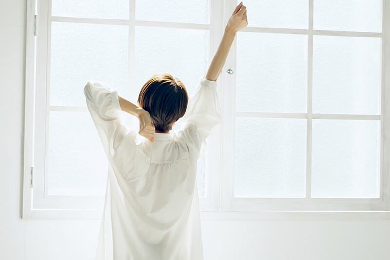 質の高い睡眠をとって元気に1日を過ごそう！