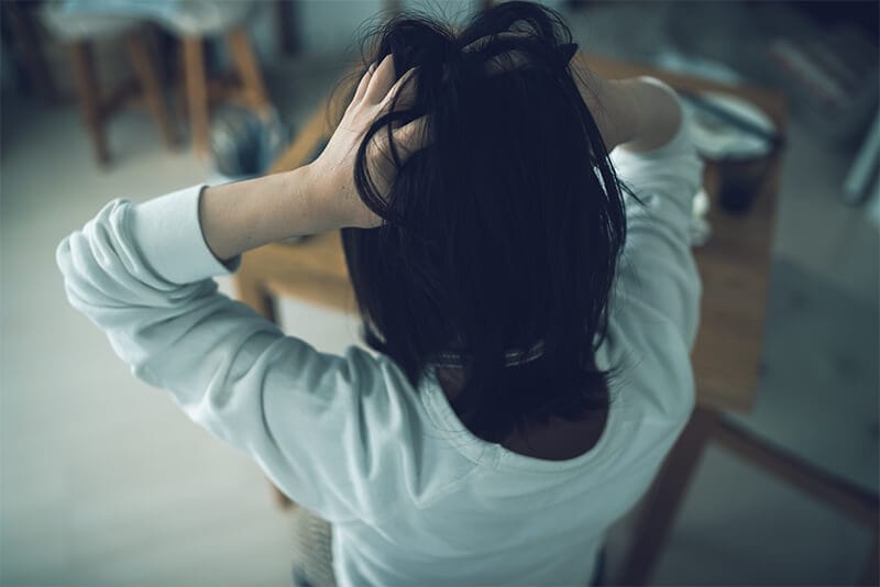 ストレスが増加する