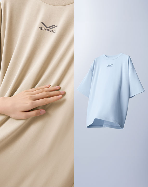 ムレ感と寝汗の不快感を防ぐ、吸水・速乾性