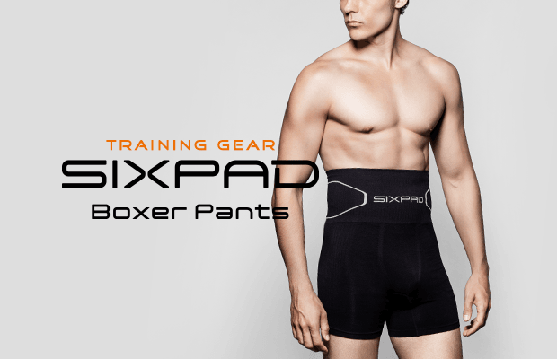 お腹まわりの「着圧機能」 と長時間快適な「着用感」を追求した機能性着圧インナー「SIXPAD Boxer Pants」を新発売。