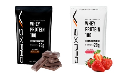 カラダづくりに欠かせない、新しいプロテインライフを。 SIXPAD WHEY PROTEIN 100（ホエイプロテイン100）