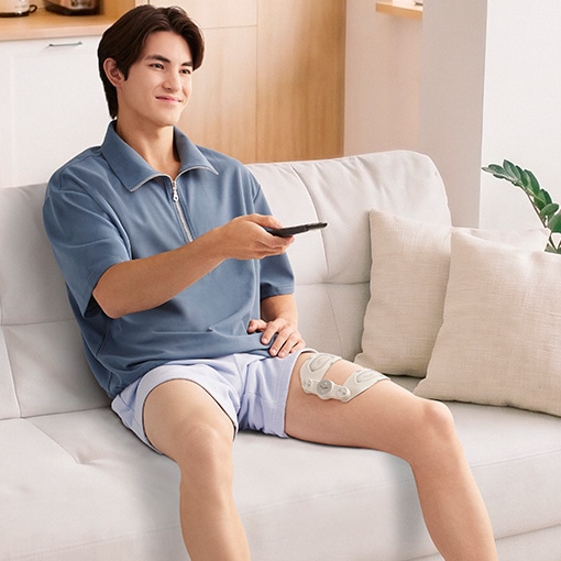 テレビを観ながら