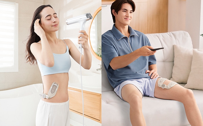 ながらで使っている様子