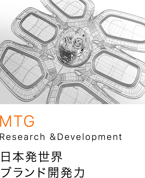 MTG Research&Develpment 日本発世界ブランド開発力
