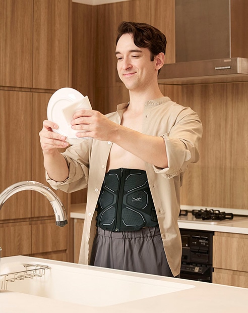 家事をしながら