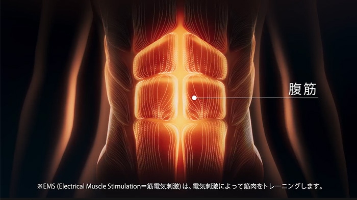 シックスパッド コアベルト2（Core Belt 2） お腹まわり（腹筋