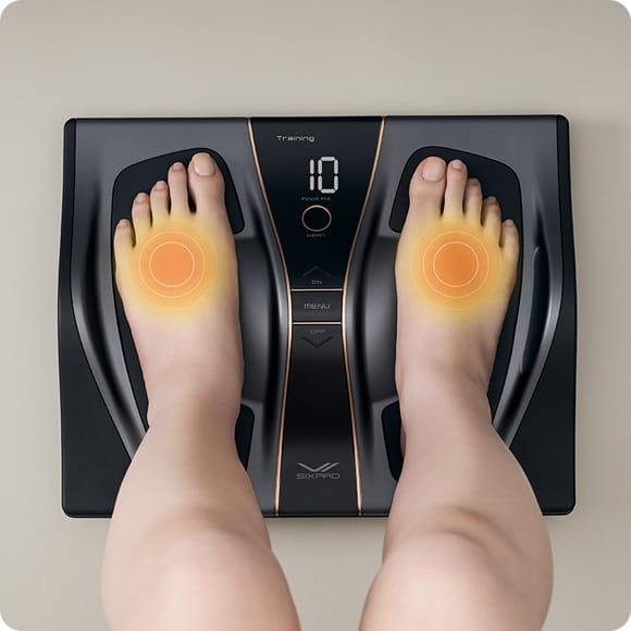 Foot Fit 3 Heatの使用イメージ