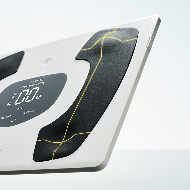 足裏にしっかりフィットする3D形状