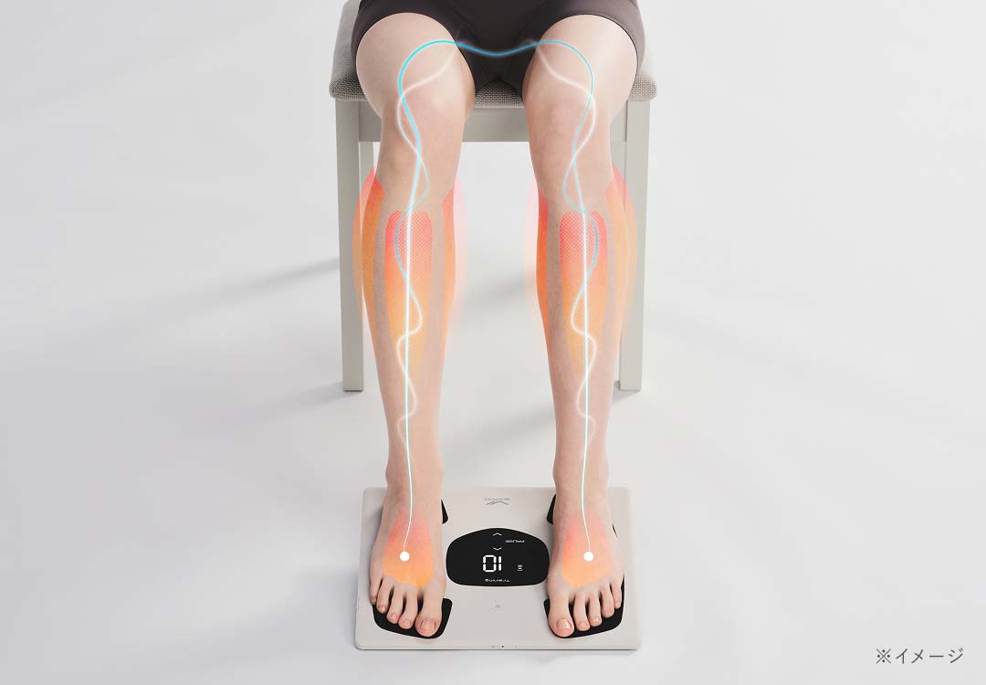 コンパクトで、本格的。歩くときに使う足の筋肉トレーニング。