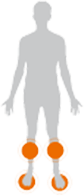 足裏、ふくらはぎ、前すね用