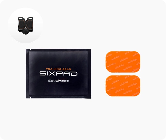 純正品 SIXPADシックスパッド　ジェルシート2枚×8 SIXPAD専用高電導ジェルシート Gel Sheet | SIXPAD－シックスパッド