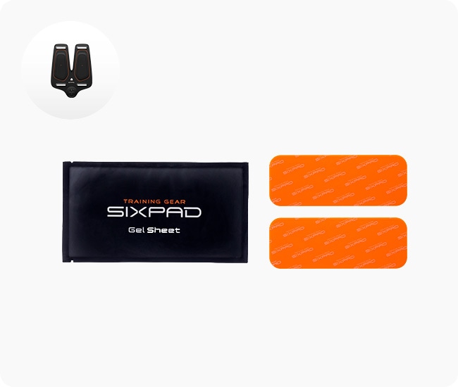 SIXPAD専用高電導ジェルシート Gel Sheet | SIXPAD－シックスパッド