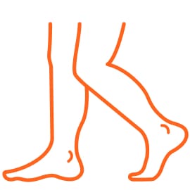 足のイラスト