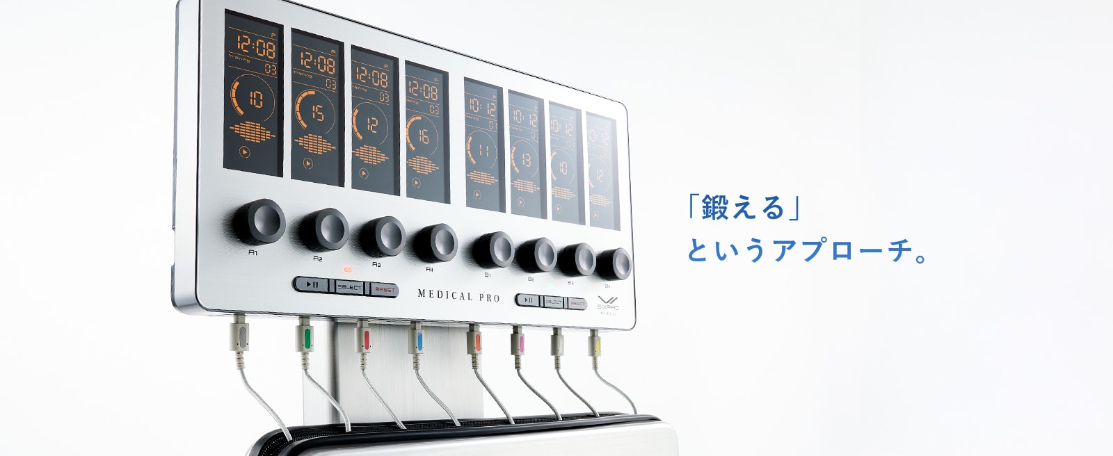 「鍛える」というアプローチ。インナーマッスルを中心とする筋肉を鍛えることが大切でした。