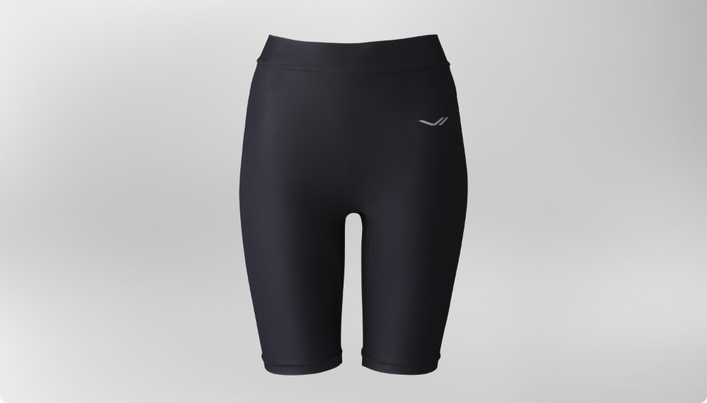 付属のスパッツで衛生面もサポート。