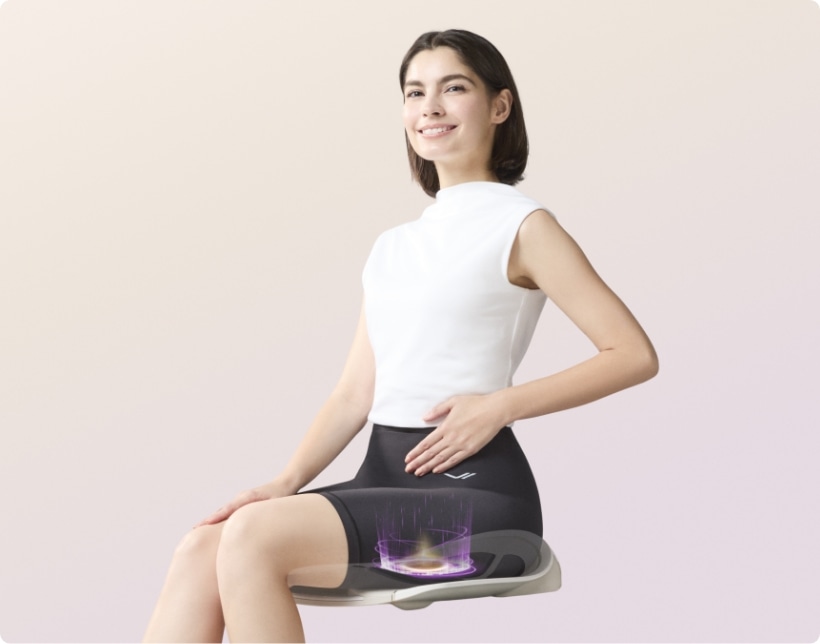 「ペリネフィット」なら、EMSで無理なく鍛えることが可能に。