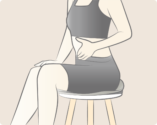 ペリネフィットに座る