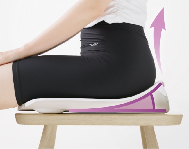 独自の姿勢サポート構造