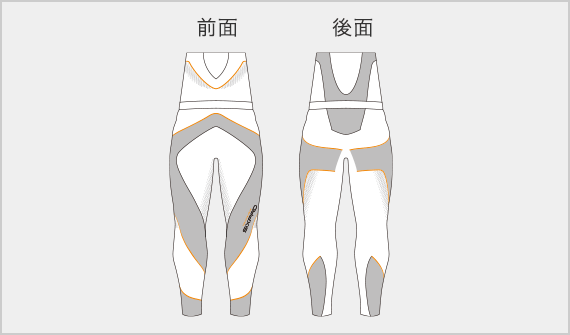 シックスパッド トレーニングスーツ ハイウエストタイツ(Training Suit 