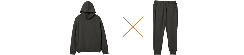 パーカー ジョガーパンツ